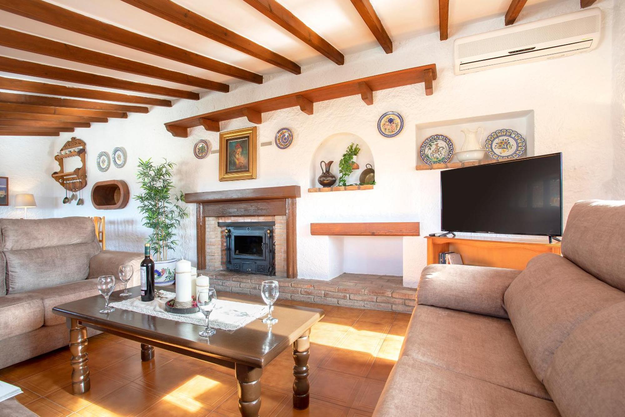 Casa Jardin Del Olivar Con Piscina Privada Alcaucín エクステリア 写真