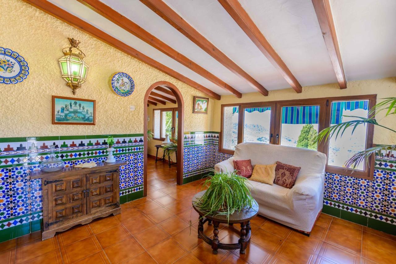 Casa Jardin Del Olivar Con Piscina Privada Alcaucín エクステリア 写真