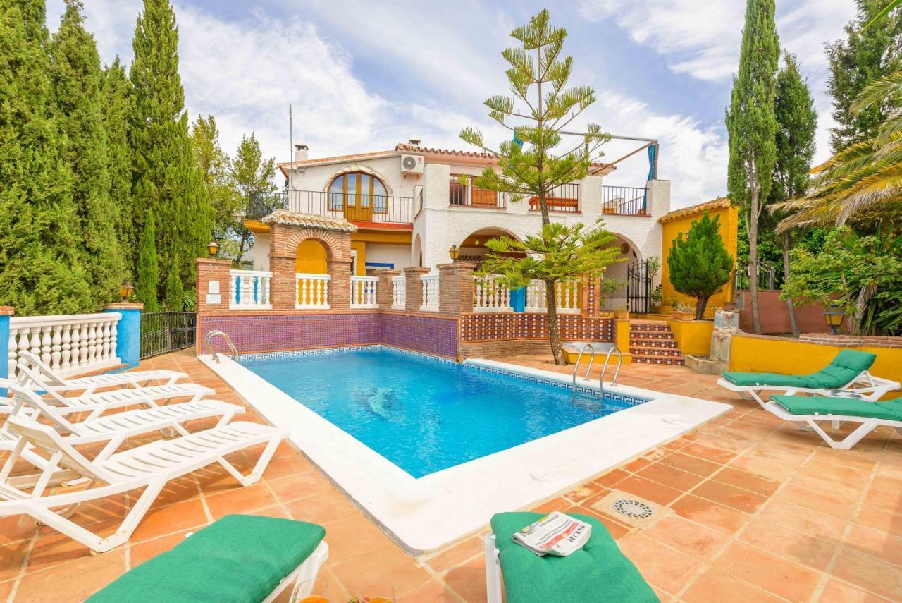 Casa Jardin Del Olivar Con Piscina Privada Alcaucín エクステリア 写真