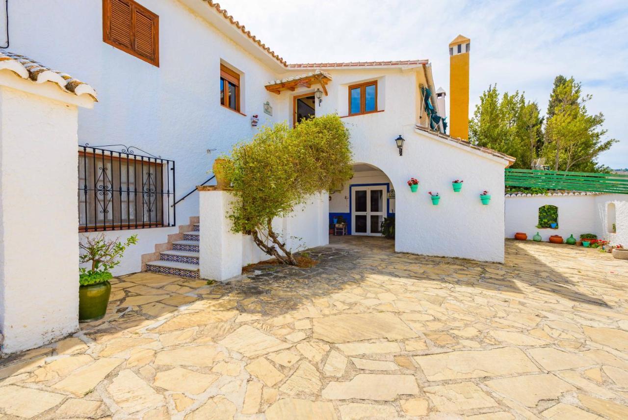Casa Jardin Del Olivar Con Piscina Privada Alcaucín エクステリア 写真